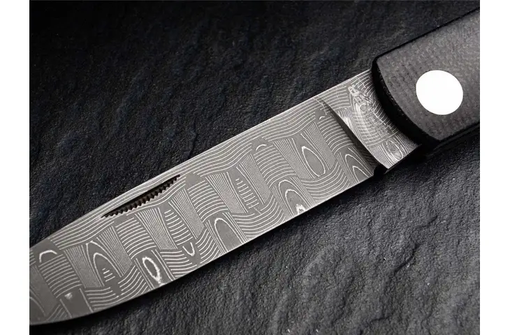 Boker Solingen Rangebuster Damascus Folding Knife - view 2